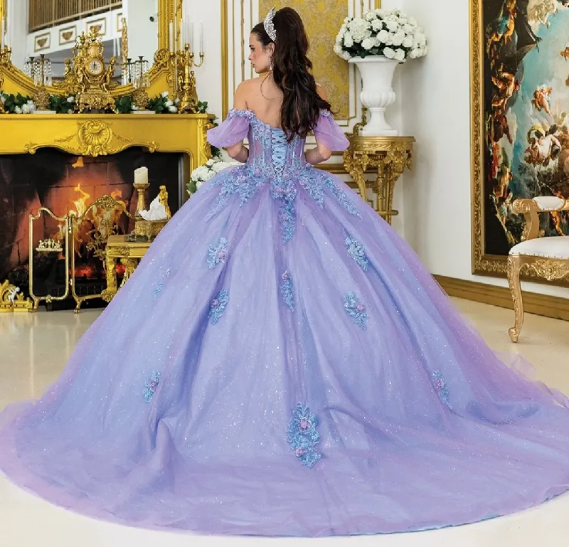 Vestido de 15 años Off Shoulder estilo corset de la linea Imperium