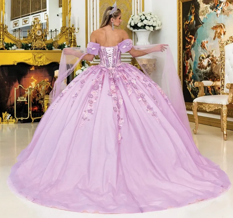 Vestido de 15 años Off Shoulder estilo corset de la linea Imperium