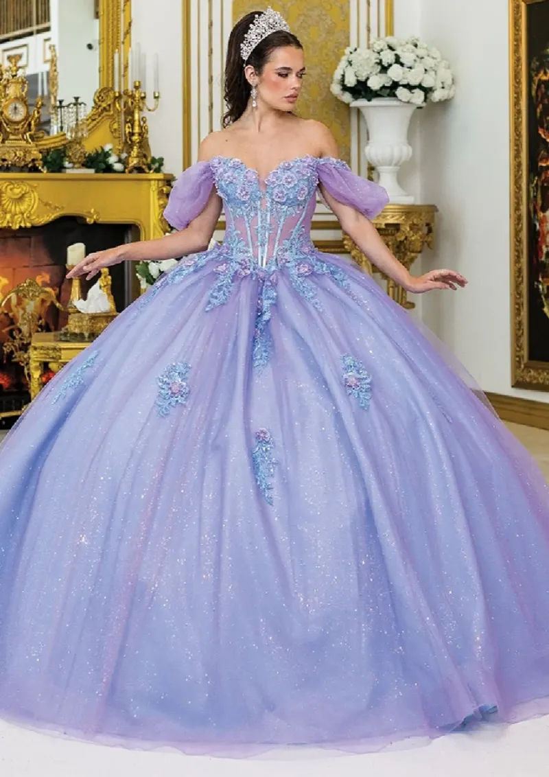 Vestido de 15 años Off Shoulder estilo corset de la linea Imperium